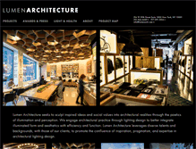 Tablet Screenshot of lumenarch.com